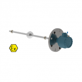 Датчик уровня поплавковый ПДУ-И.750.5.Ф.65.10.01.В-ЕХD