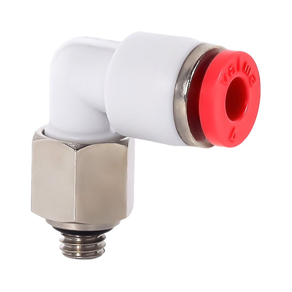 QP-AL-04-M6 Фитинг угловой, 4мм x M6 (наруж.резьба)