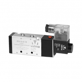 PIV-S-A-14.24AC Клапан пневмораспределительный 5/2, G 1/4''