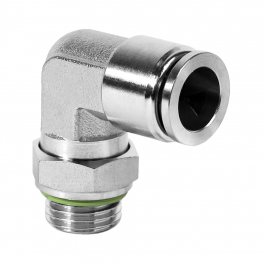 QS-AL-16-G38 Фитинг угловой, 16мм x G 3/8 (наруж.резьба)